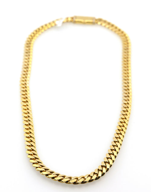 14k Yellow Gold Miami Cuban Men's Chain, 160.0gm, 25", S108903