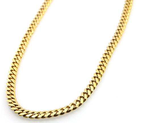 14k Yellow Gold Miami Cuban Men's Chain, 160.0gm, 25", S108903