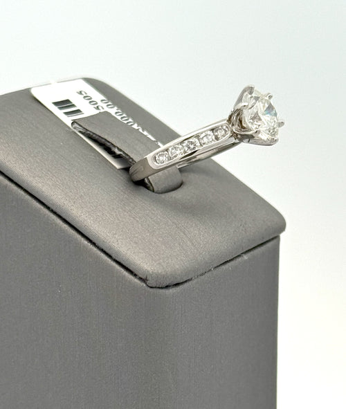 Tiffany & Co Platinum 1.51ct Round Diamond Engagement Ring H/VS1, S108479 (Pre-owned)