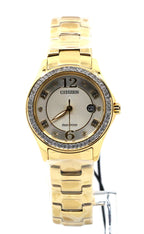 Citizen Crystal Eco Drive 30MM Ladies Watch, FE1147-79P, Box/Card