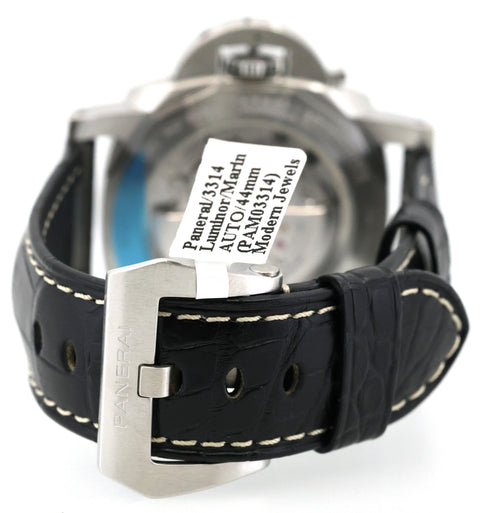 Panerai Luminor Marina 44mm, Steel, PAM03314, S16871 Brand New! Box/Card