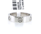 Cartier LOVE ring, classic model, 3 diamonds, S108928 (Pre-owned)