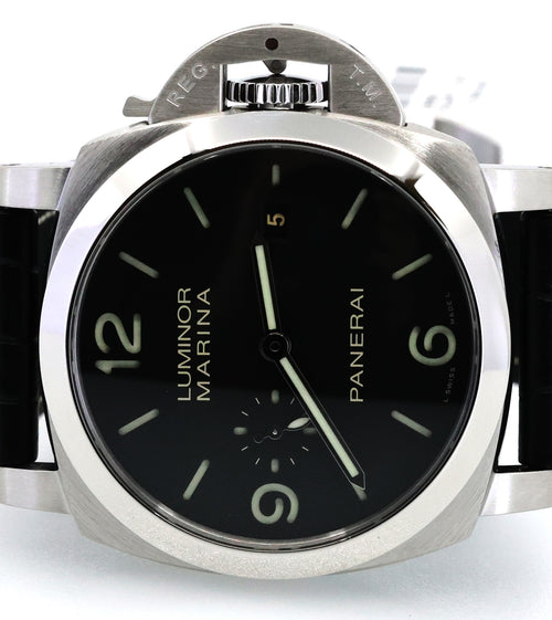 Panerai Luminor Marina 44mm, Steel, PAM03312, S16886; Brand New! Box/Card