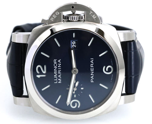 Panerai Luminor Marina 44mm, Steel, PAM03313, S16887; Brand New! Box/Card