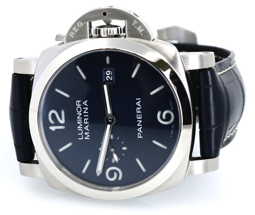 Panerai Luminor Marina 44mm, Steel, PAM03313, S16887; Brand New! Box/Card