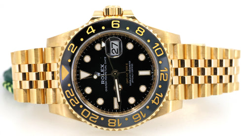 Pre-owned Rolex GMT-Master II 126718 Yellow Gold 40mm Watch, S108941