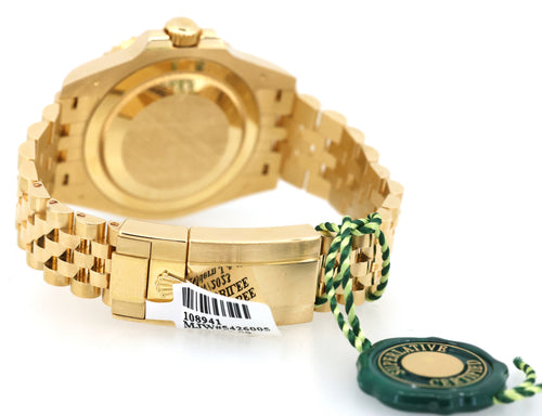 Pre-owned Rolex GMT-Master II 126718 Yellow Gold 40mm Watch, S108941