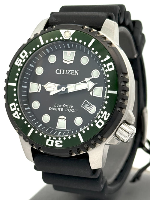 Citizen Promaster Dive Eco Drive 44mm Stainless Steel Watch, BN0155-08E
