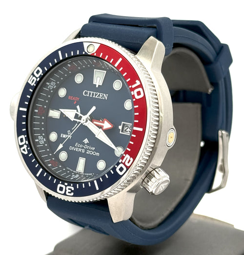 Citizen Promaster Aqualand Eco Drive 46mm Stainless Steel Watch BN2038-01L