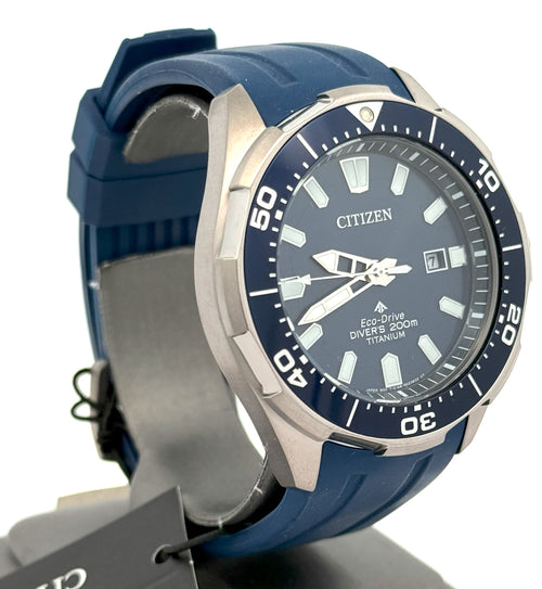 Citizen Promaster Dive Eco Drive 45mm Titanium Watch, BN0201-02M