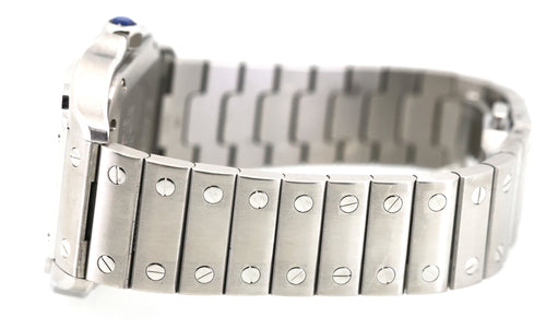 Cartier Santos WSSA0010 Medium Watch, S16894 (Pre-owned)