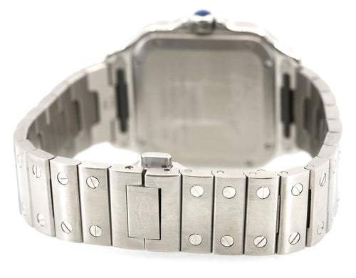 Cartier Santos WSSA0010 Medium Watch, S16894 (Pre-owned)