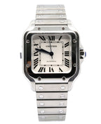 Cartier Santos WSSA0010 Medium Watch, S16894 (Pre-owned)