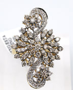 Estate 18k Yellow Gold 1.50Ct Diamond Ring, 7.4G, S108878