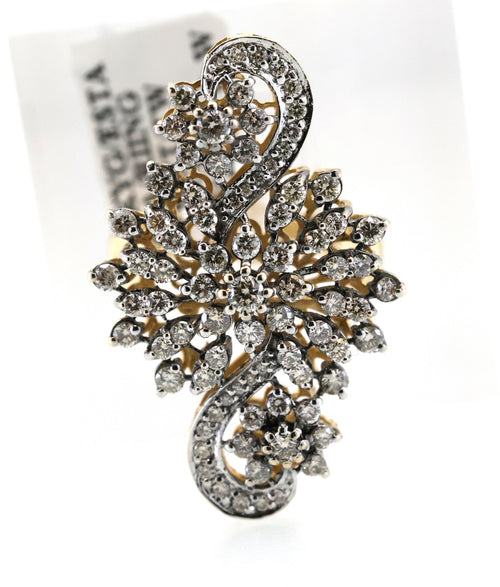 Estate 18k Yellow Gold 1.50Ct Diamond Ring, 7.4G, S108878
