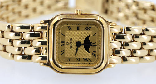 Concord 14k Yellow Gold ladies Watch 47.8g
