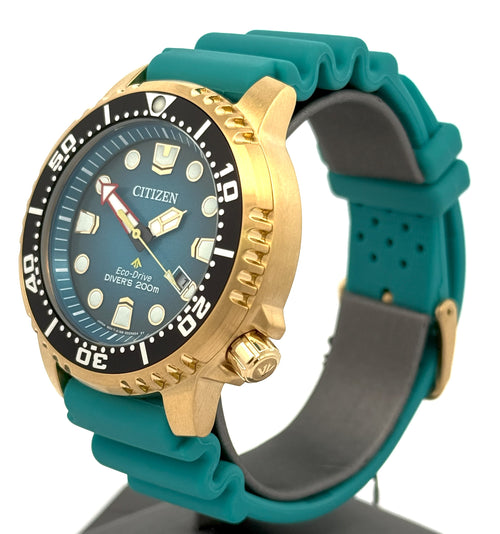 Citizen Promaster Dive Eco-Drive 44mm Gold Tone Watch,  BN0162-02X