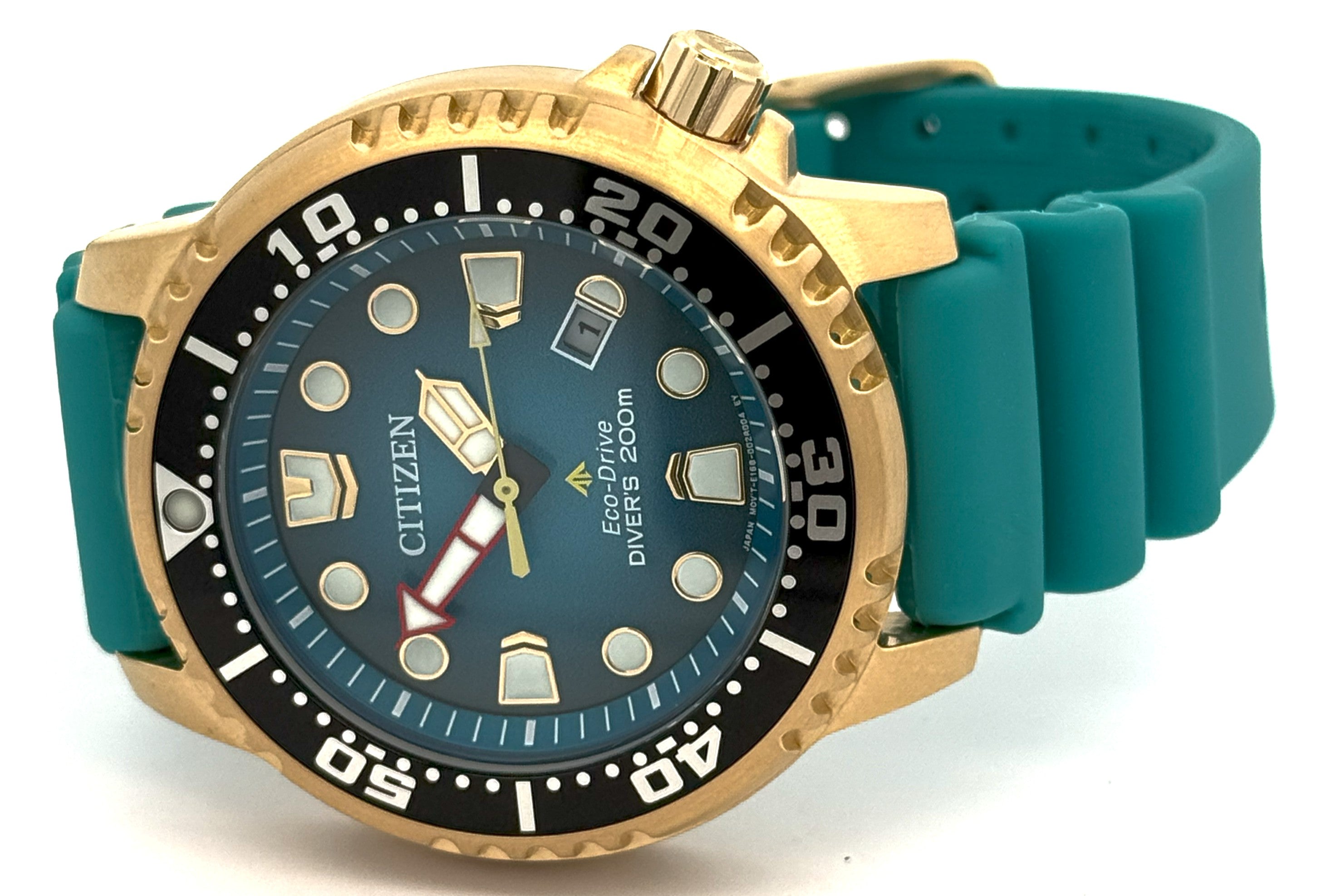 Citizen Promaster Dive Eco-Drive 44mm Gold Tone Watch,