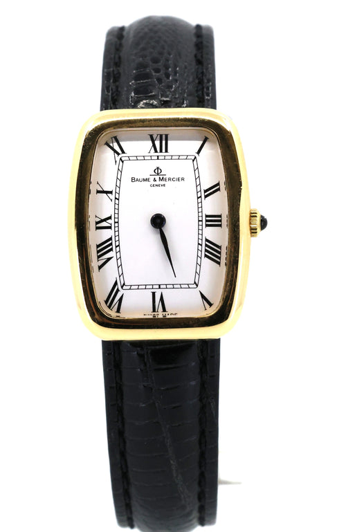 Baume & Mercier Geneve 18k Yellow Gold Swiss Made Ladies Watch (Pre-Own),S101850