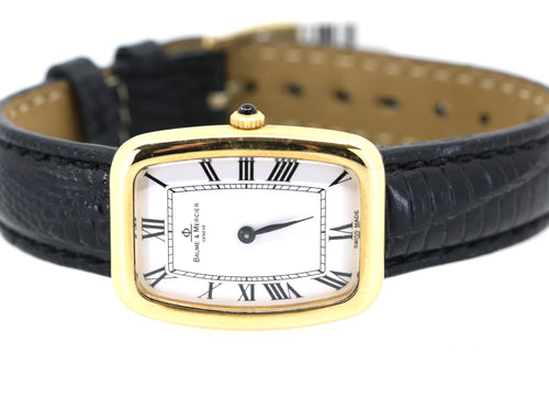 Baume & Mercier Geneve 18k Yellow Gold Swiss Made Ladies Watch (Pre-Own),S101850