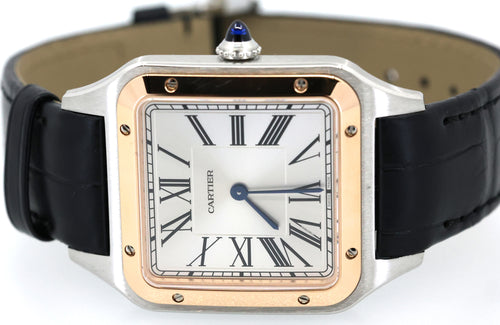 Cartier Santos Dumont Large Size Two Tone W2SA0011, S16904