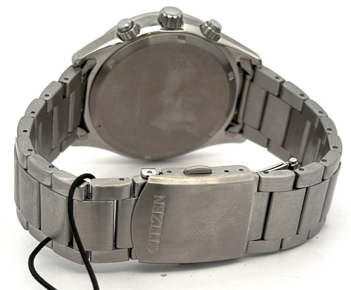 Citizen Eco Drive Chronograph Stainless steel 43mm Green Dial Watch CA0770-56X