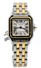 Cartier Panthere Medium Model Quartz 18k Yellow Gold/Steel Ladies Watch, S108936 (Pre - owned)