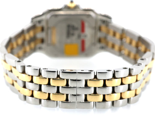 Cartier Panthere Medium Model Quartz 18k Yellow Gold/Steel Ladies Watch, S108936 (Pre - owned)