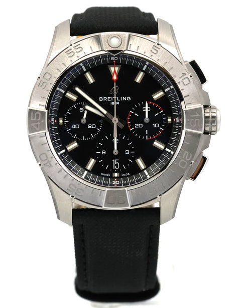 BREITLING Avenger B01 Chronograph 44MM Men's Watch AB0147101B1X1, S16931