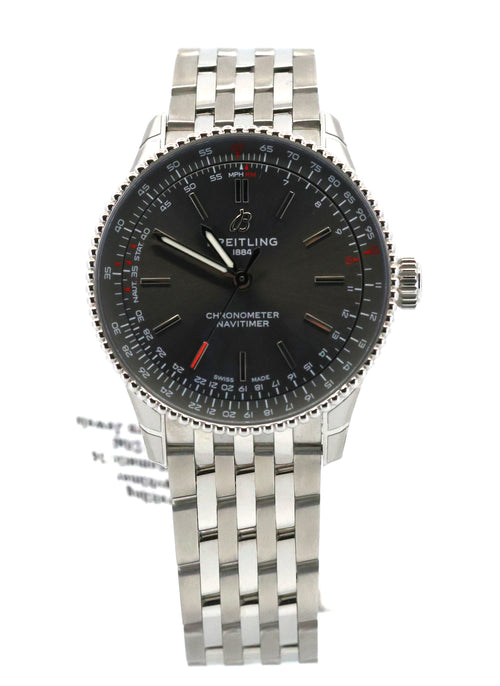 Breitling Navitimer Automatic 36mm A17327381B1A1 Grey Dial Watch, S16930