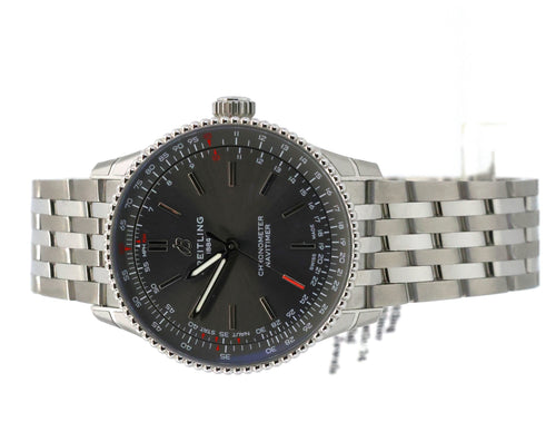 Breitling Navitimer Automatic 36mm A17327381B1A1 Grey Dial Watch, S16930