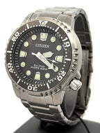 Citizen Promaster Dive Eco Drive 44mm gray dial Stainless Steel Watch, BN0167-50H