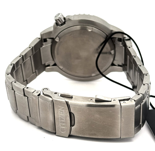 Citizen Promaster Dive Eco Drive 44mm gray dial Stainless Steel Watch, BN0167-50H