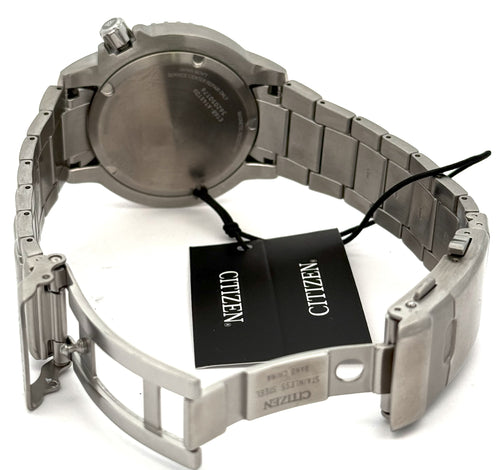 Citizen Promaster Dive Eco Drive 44mm gray dial Stainless Steel Watch, BN0167-50H