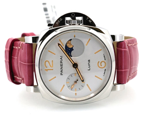 Panerai Luminor Due Luna 38mm White Dial Watch (PAM01180), S15907