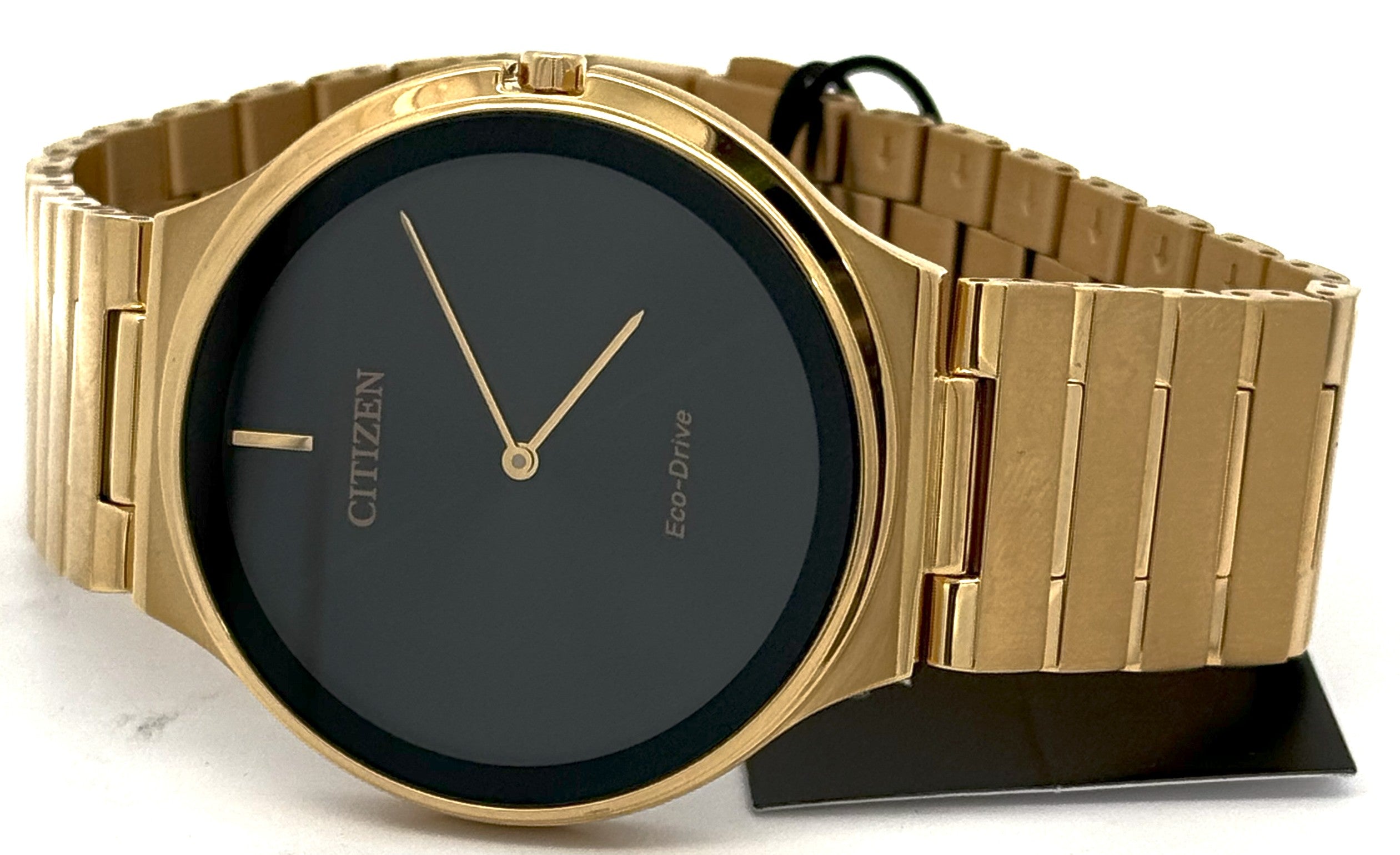 Citizen Stiletto Eco Drive Stainless Steel Black dial 39mm Watch