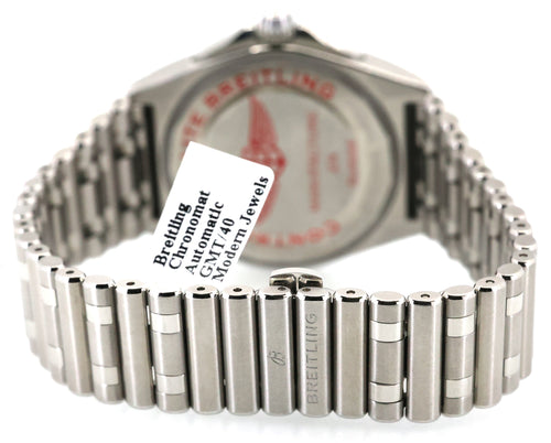 Breitling Chronomat Automatic GMT 40mm A32398101B1A1 Watch, S16928
