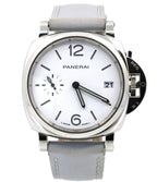 Panerai Luminor Due Prada Re-Nylon 38mm White Dial Watch (PAM01426), S16940 (Pre-owned)
