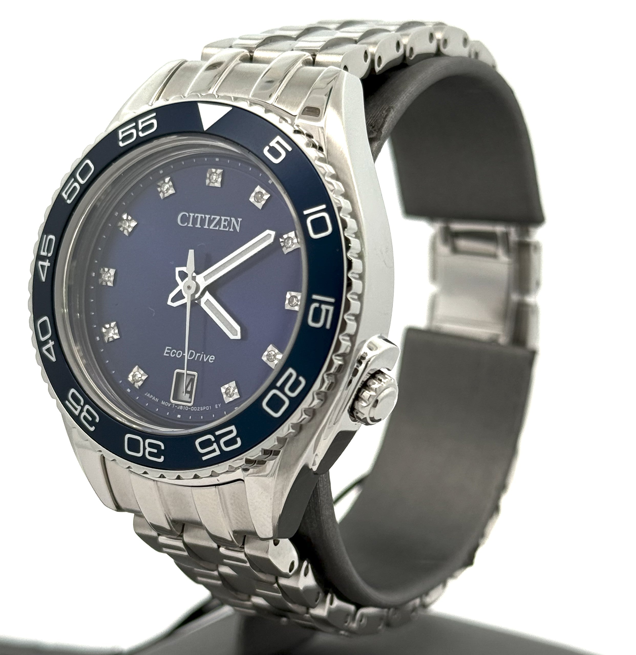 Citizen Carson blue dial 35mm Stainless Steel Watch FE6160-57L