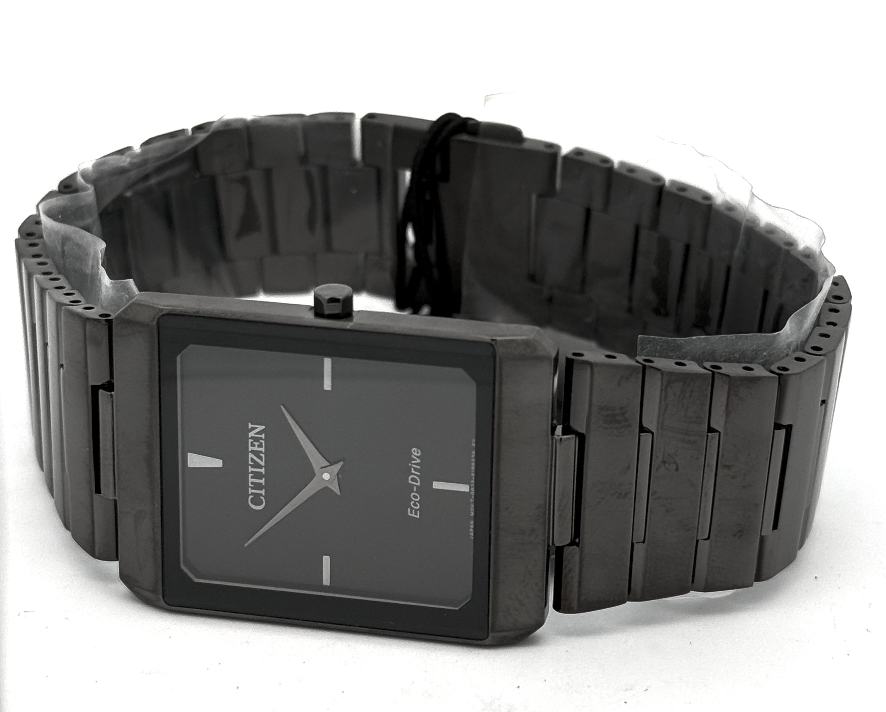 Citizen Stiletto Eco Drive Stainless Steel Black dial 28mm Watch, AR31