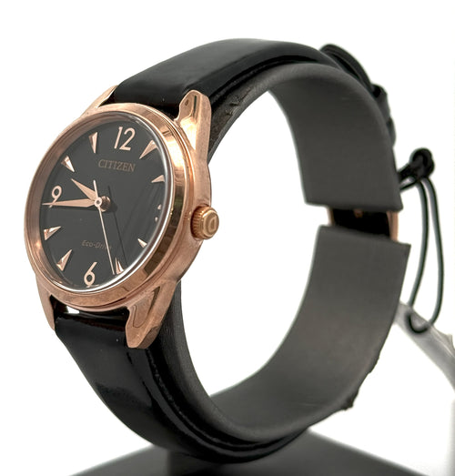 Citizen LTR Black Dial Ladies Watch, EM0688-01E