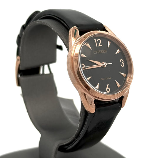 Citizen LTR Black Dial Ladies Watch, EM0688-01E