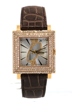 Boucheron La Carree 18k Gold Diamond Watch, Box/Papers