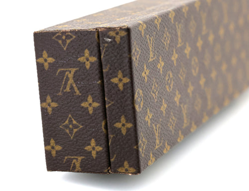 Louis Vuitton Monogram Accessory Case Jewelry Box LV Auth (Pre-owned)