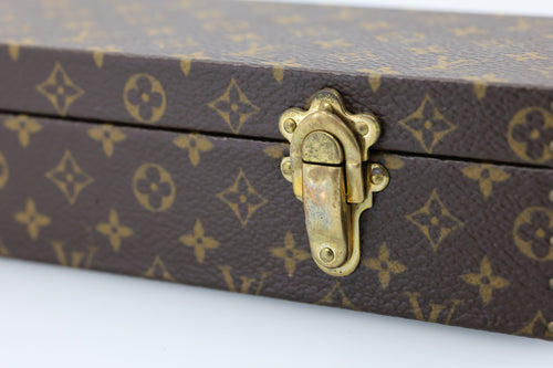 Louis Vuitton Monogram Accessory Case Jewelry Box LV Auth (Pre-owned)