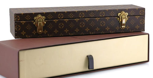 Louis Vuitton Monogram Accessory Case Jewelry Box LV Auth (Pre-owned)