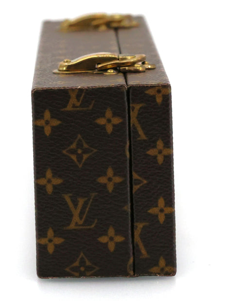 Louis Vuitton Monogram Accessory Case Jewelry Box LV Auth (Pre-owned)