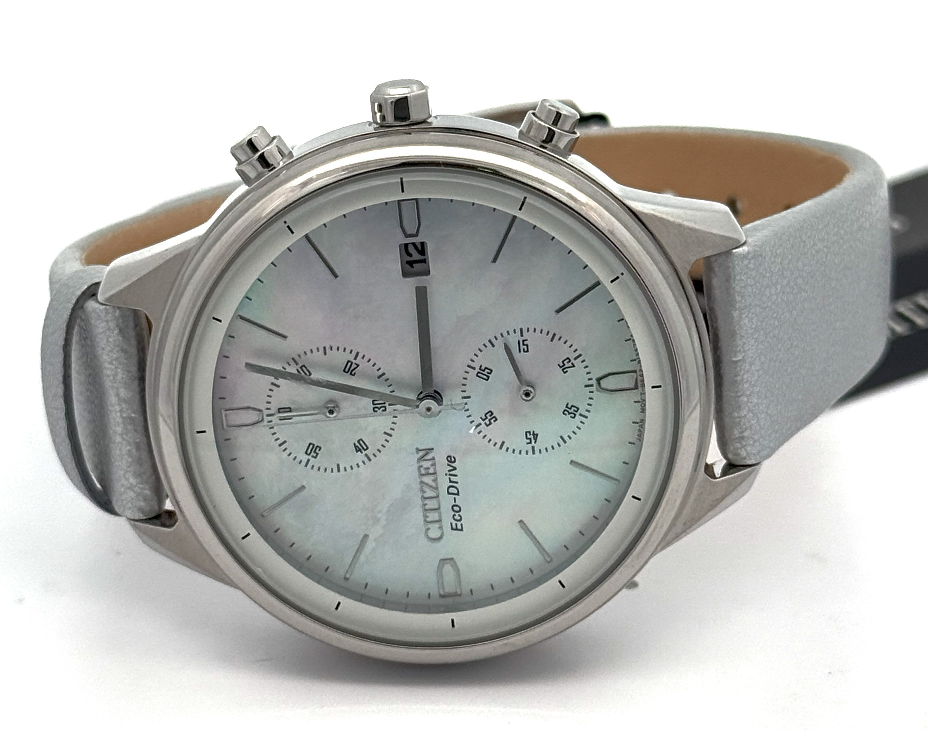 Citizen Chandler Eco Drive 39mm White Dial Watch, FB2000-03D