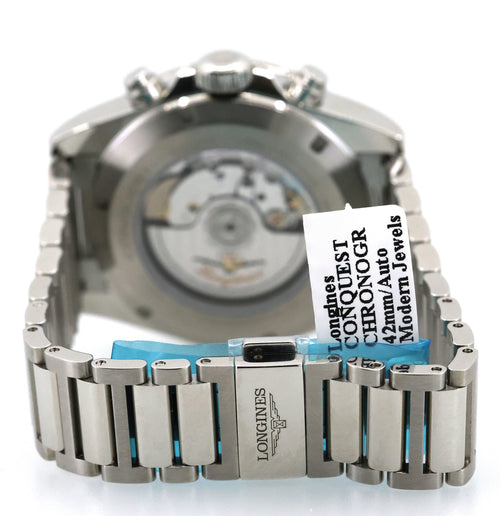 Longines CONQUEST CHRONOGRAPH Automatic watch, 42.00 mm, L3.835.4.72.6, S16951