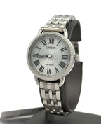 Citizen Classic Coin Edge 29 MM Stainless Steel Ladies Watch, EM1050-56A